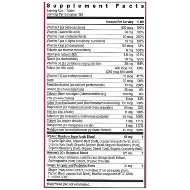 Women's One 50+ plus Real Food Nutrients